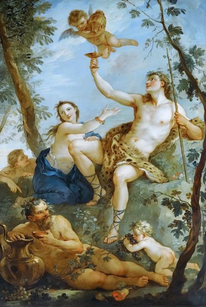 Рубенс Венера Купидон Вакх и Церера
