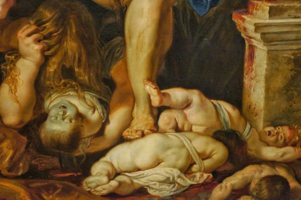Картина избиение младенцев Рубенс