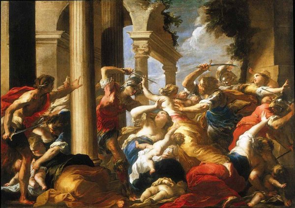 Валерио Кастелло избиение младенцев