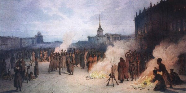 Пушкин восстание Декабристов 1825