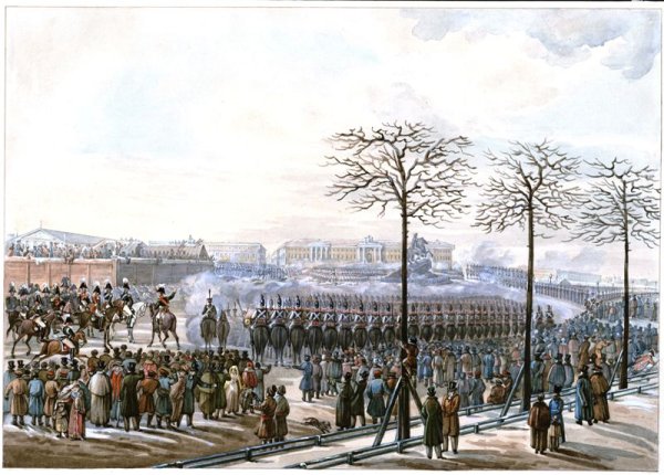 Николай 1 1825 восстание Декабристов