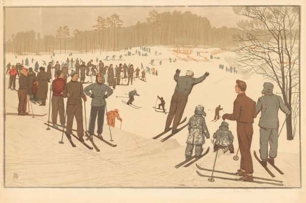 Литография советских художников