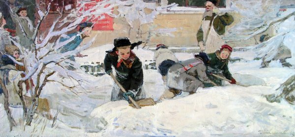 Жажда Советская живопись