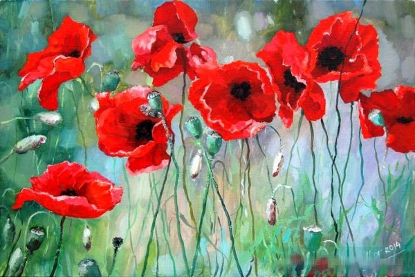 Пленэр маки