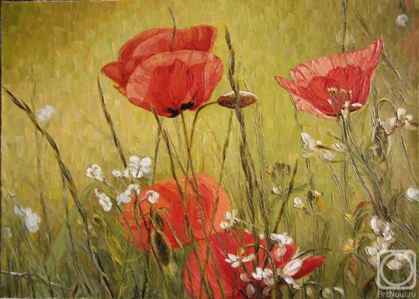 Маки маслом