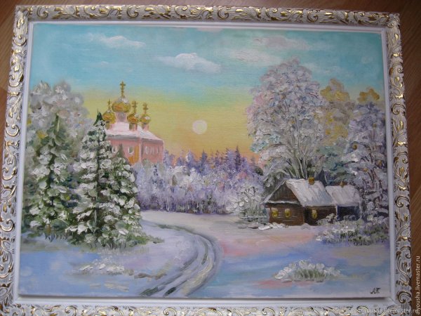 Сергей Нечитайло художник Рождественское утро