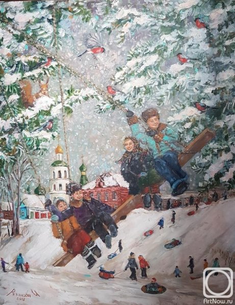 Художник Инна Рязанова картины