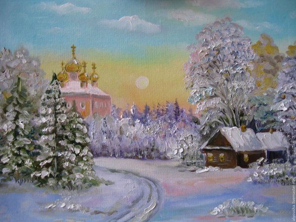 Алексей Корин. Рождественская елка. 1910