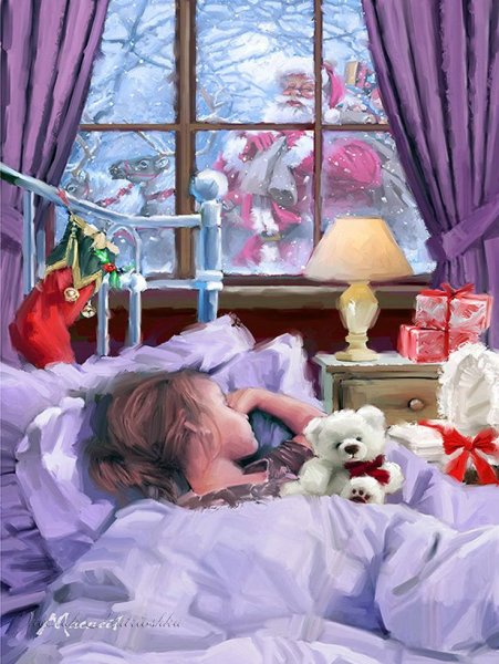 Генри Мослер, «Рождественское утро», 1916