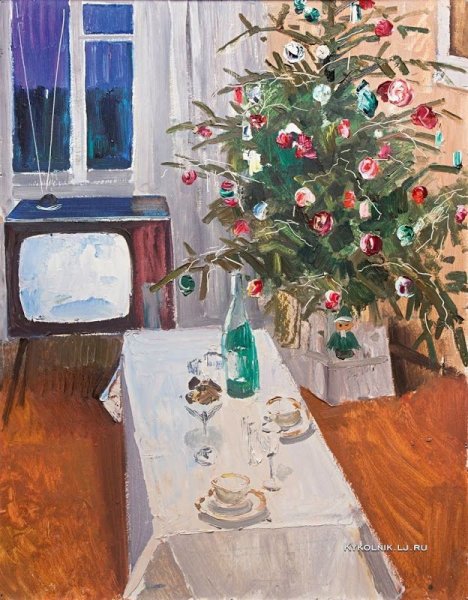 Художник Стефан Дербишир(Stephen Darbishire) Рождество