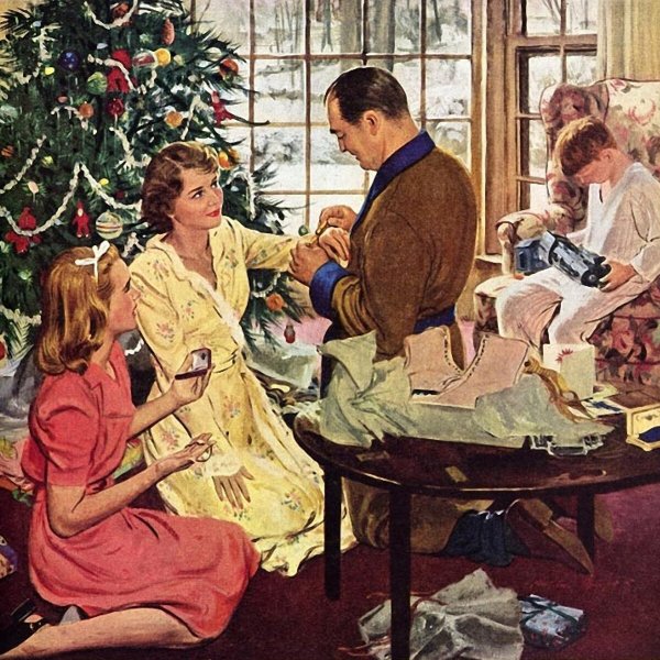 Художница Sandra Kuck Рождество