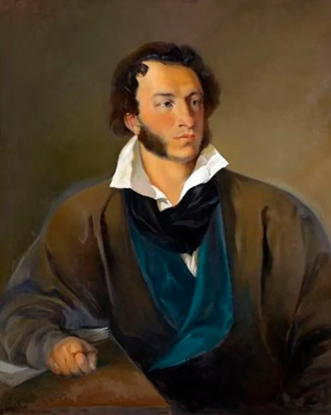 Василий Андреевич Тропинин портрет Пушкина