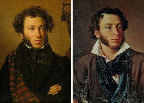 Портрет Пушкина Тропинина