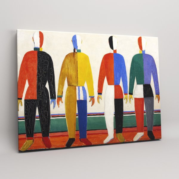 Картина спортсмены Казимир Малевич