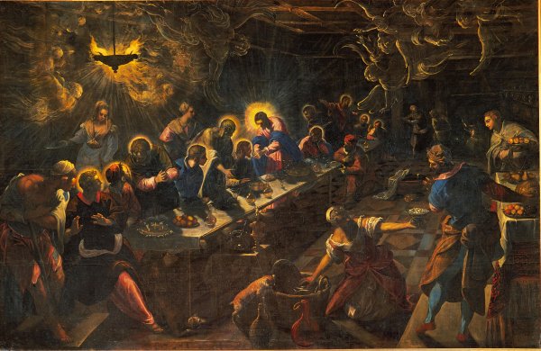 Тинторетто Тайная вечеря 1592-1594