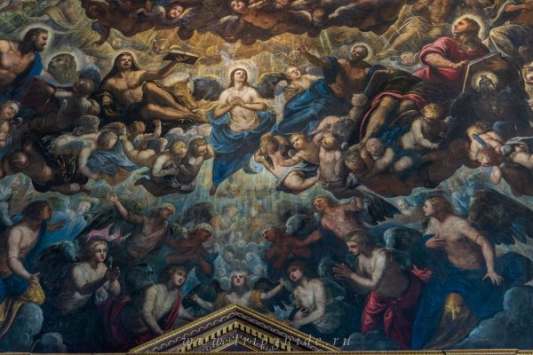Тинторетто рай во Дворце дожей