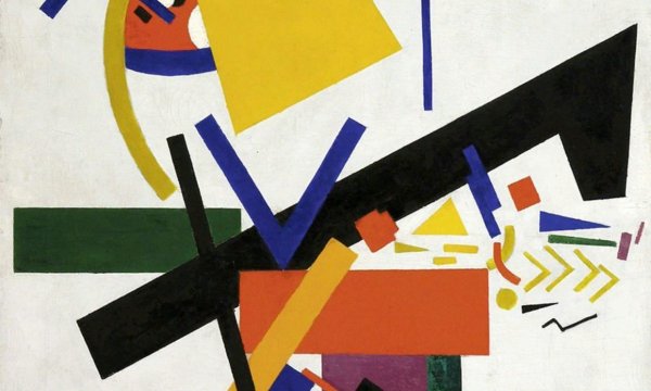 Картина спортсмены Казимир Малевич