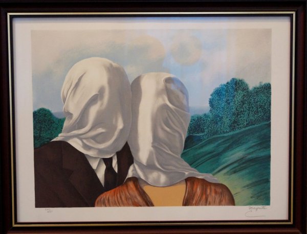 Рене Магритт влюбленные