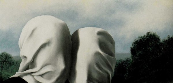 Рене Магритт поцелуй
