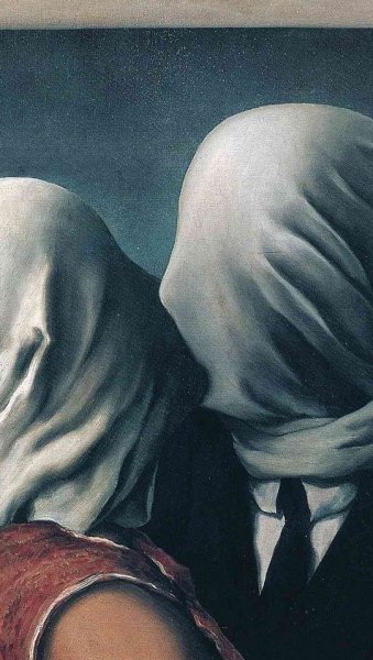 Rene Magritte the lovers