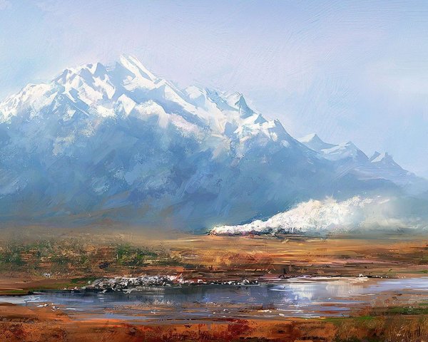 Картина горы