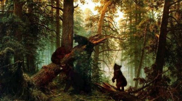 Утро в Сосновом Бору Шишкин