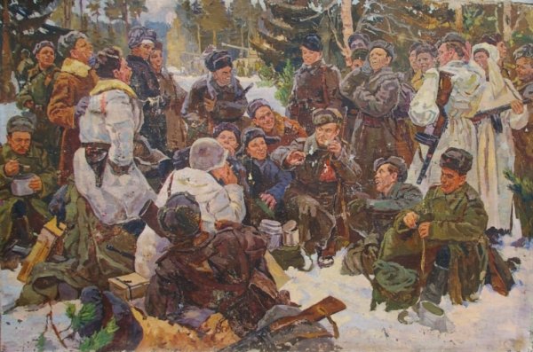 Ю.М. Непринцева «отдых после боя»