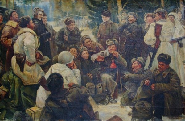 Непринцев картины Василий Теркин