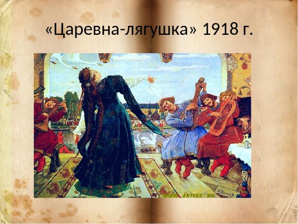 Васнецов Царевна лягушка