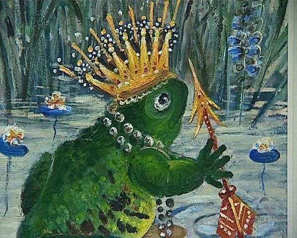 Очерк о картине Царевна лягушка
