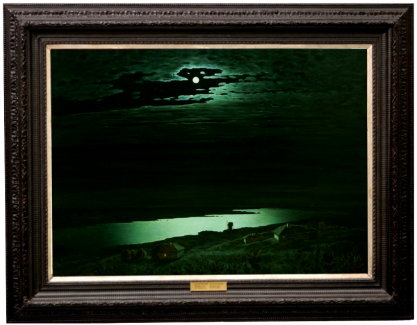 Куинджи художник Лунная ночь на Днепре