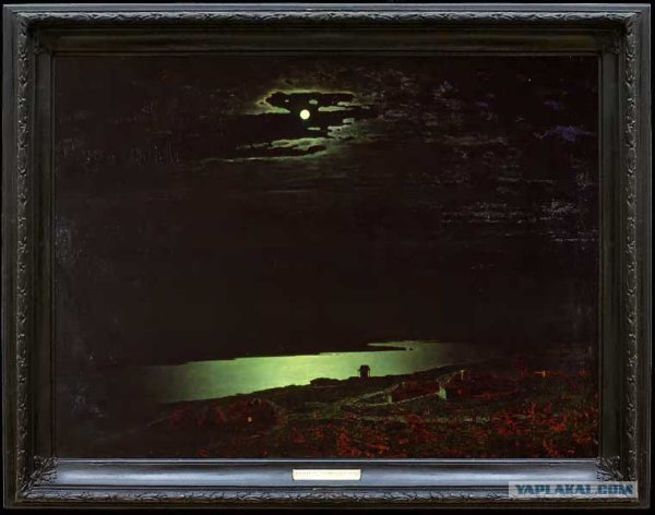 Куинджи ночь на Днепре Третьяковская галерея