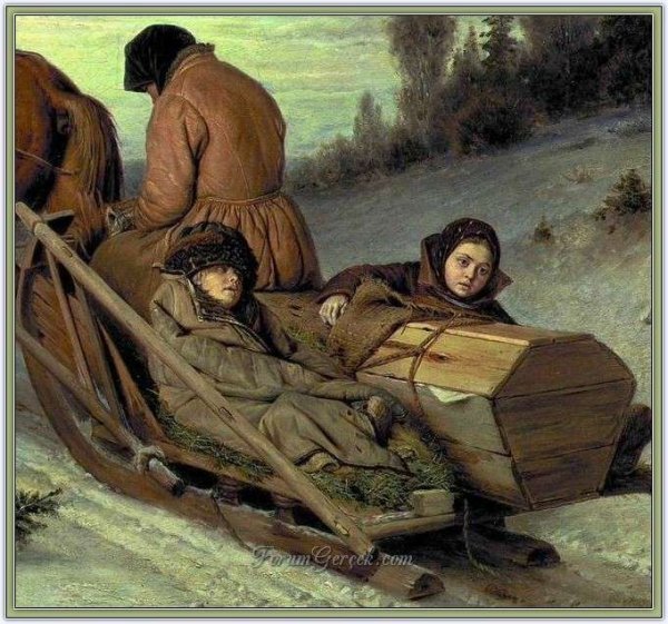 Василий Григорьевич Перов проводы покойника