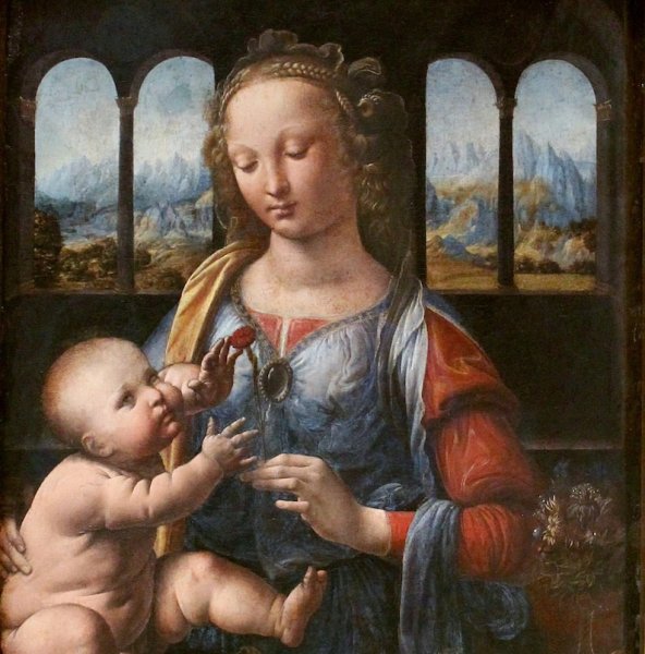 Леонардо да Винчи Мадонна Литта