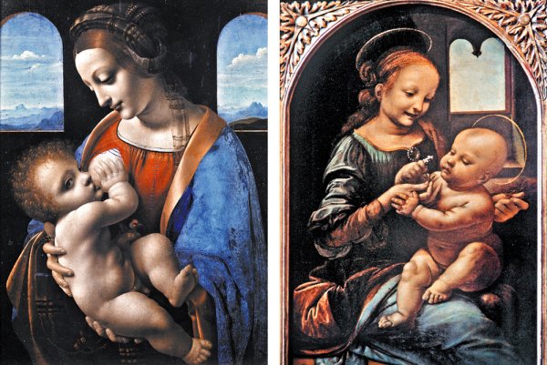 Леонардо да Винчи Мадонна Бенуа