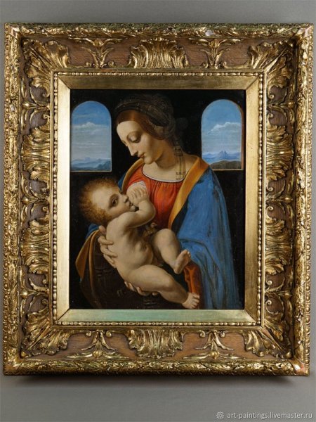 Леонардо да Винчи адонна лит