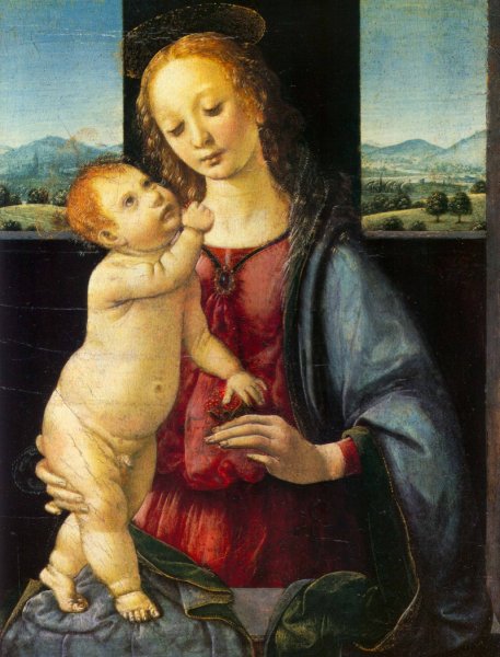 Мадонна Бенуа Леонардо