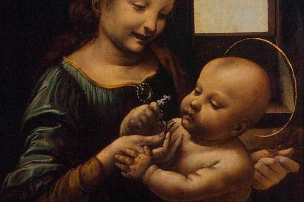 Леонардо да Винчи Мадонна Бенуа