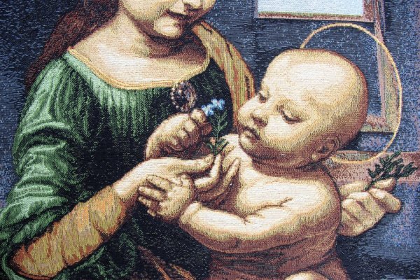 Мадонна с цветком Мадонна Бенуа