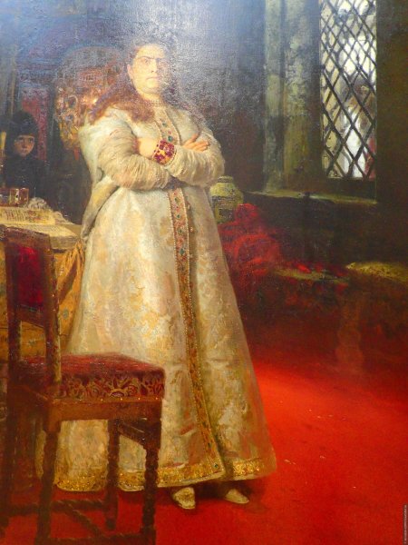 Софья Алексеевна картина Репина