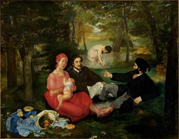 Э.Мане. Завтрак на траве. 1863.
