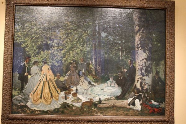 Эдуард Мане завтрак на траве