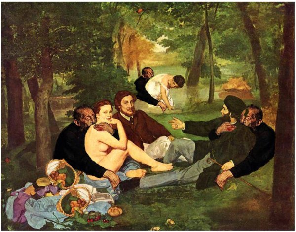 «Завтрак на траве», Эдуард Мане, 1863 год