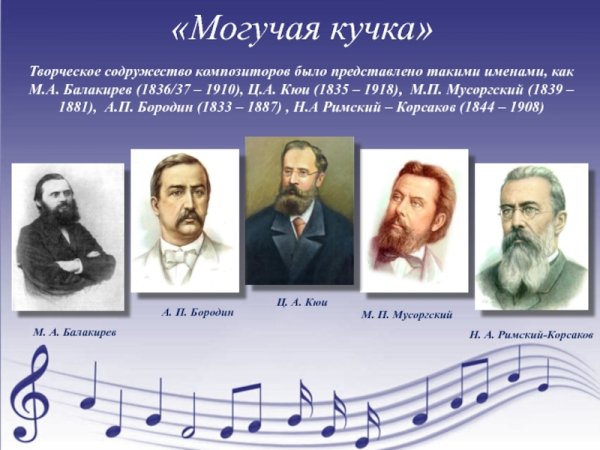 Содружество композиторов могучей кучки