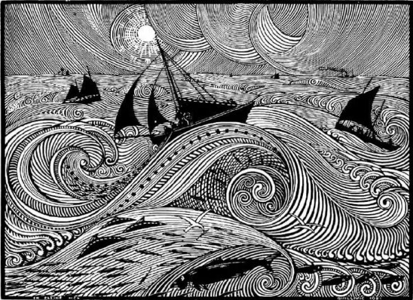 Зентангл море