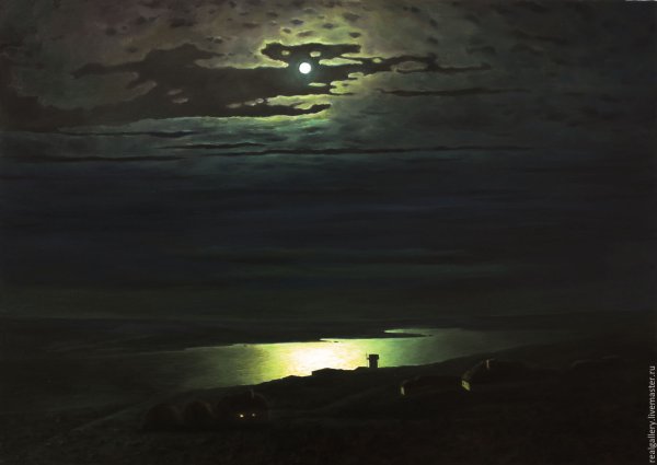 Архип Куинджи Лунная ночь на Днепре