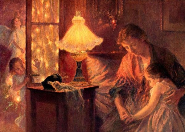 Сочельник живопись