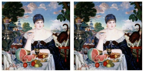 Кустодиев Купчиха за чаем