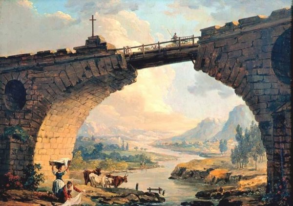 Юбер Робер французский художник