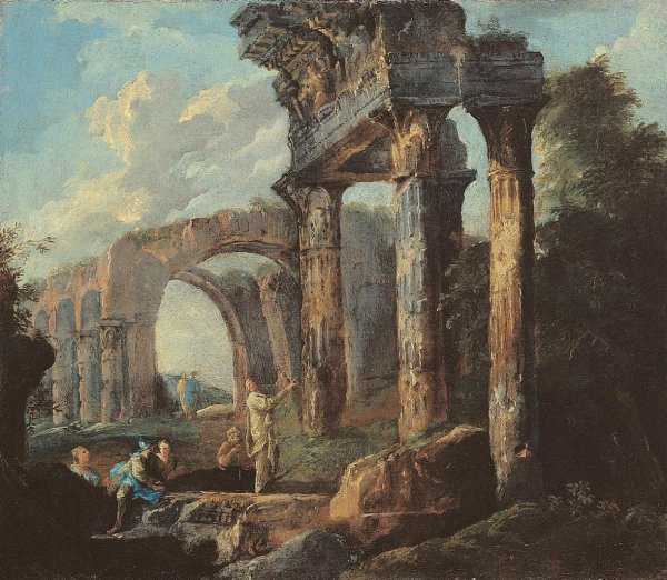 Юбер Робер (1733–1808). «Руины»